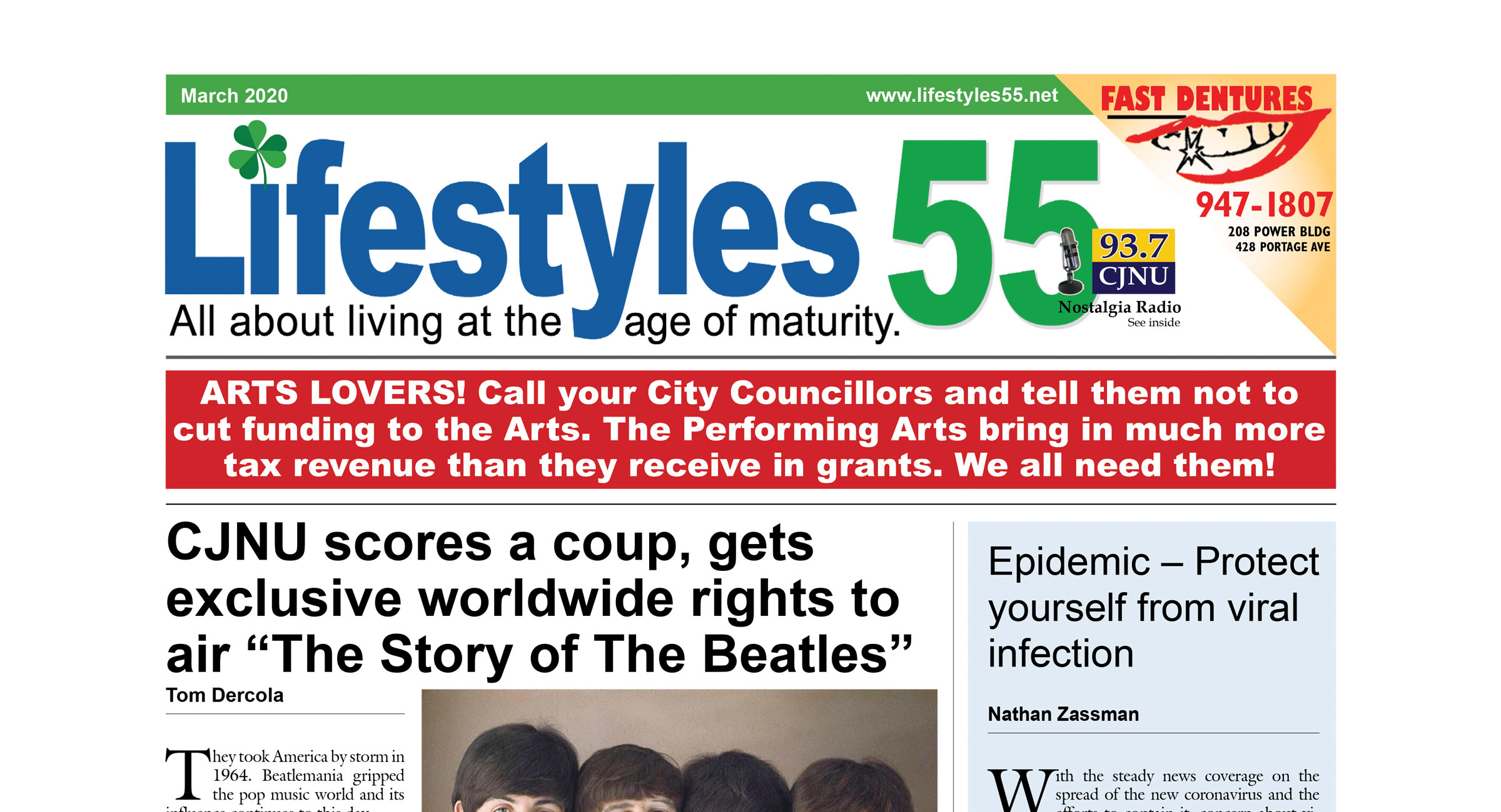 Lifestyles 55 March 2020