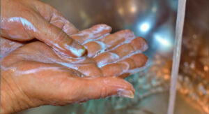 how washing your hands deals with covid 19