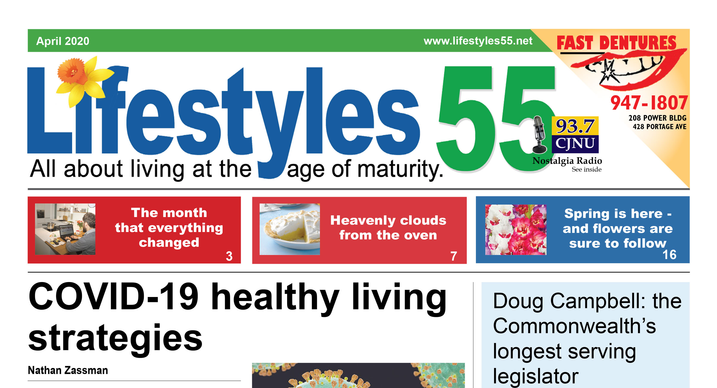Lifestyles 55 April 2020