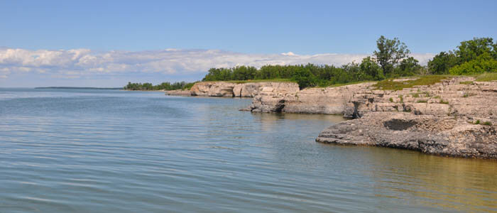 Cliffs of Steep Rock, Manitoba