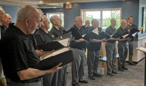 Men's choir.