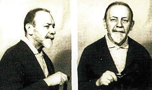 Father Vasyl mug shot from his arrest in January 1969